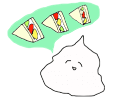 whipped cream sticker #5366831