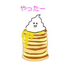 whipped cream sticker #5366833