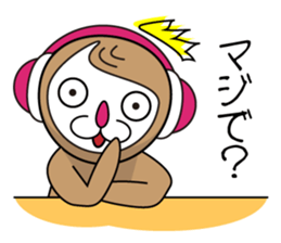 73monkey sticker #5367196