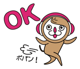 73monkey sticker #5367200