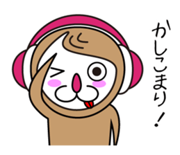 73monkey sticker #5367210