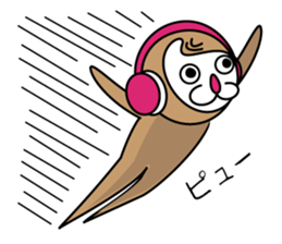 73monkey sticker #5367211