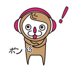 73monkey sticker #5367227