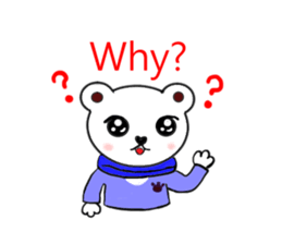 cute bobo bear and his Animal friends. sticker #5367546