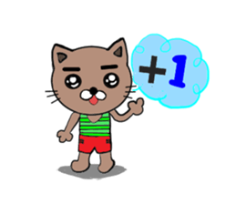 cute bobo bear and his Animal friends. sticker #5367547