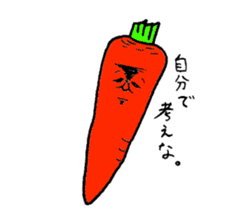 vegetables face sticker sticker #5367695