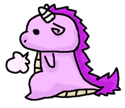 Iridescent dragon sticker #5367739