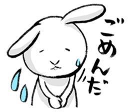 tokushima rabbit2 sticker #5368535