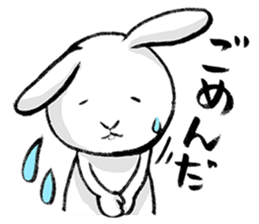 tokushima rabbit2 sticker #5368535