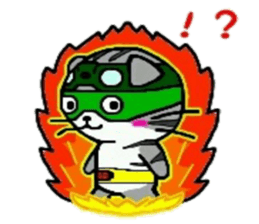 HERO Cats (GREEN) sticker #5368747