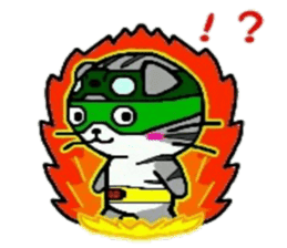 HERO Cats (GREEN) sticker #5368747