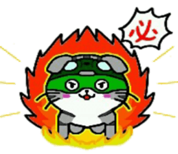 HERO Cats (GREEN) sticker #5368748