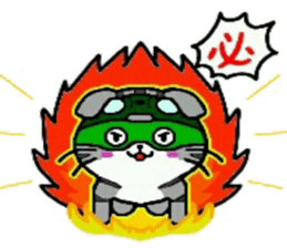 HERO Cats (GREEN) sticker #5368748