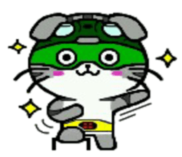 HERO Cats (GREEN) sticker #5368755
