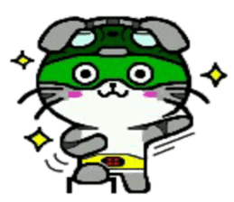 HERO Cats (GREEN) sticker #5368755