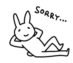 Smiling Bunny sticker #5368756