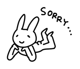 Smiling Bunny sticker #5368758