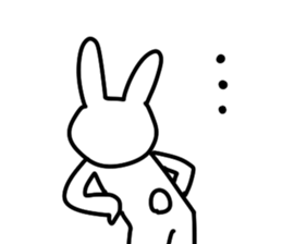 Smiling Bunny sticker #5368761