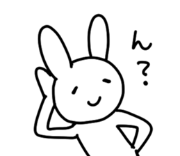 Smiling Bunny sticker #5368763