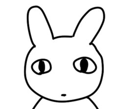 Smiling Bunny sticker #5368769