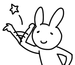 Smiling Bunny sticker #5368770