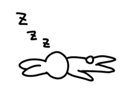 Smiling Bunny sticker #5368777