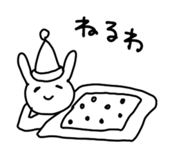 Smiling Bunny sticker #5368778