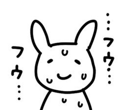 Smiling Bunny sticker #5368788