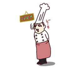 Sticker of Chef sticker #5368879