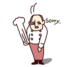 Sticker of Chef sticker #5368880