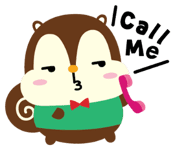 Squly & Friends: Love sticker #5369205