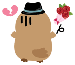 Squly & Friends: Love sticker #5369215