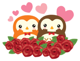 Squly & Friends: Love sticker #5369217