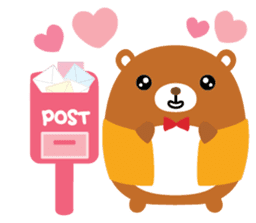 Squly & Friends: Love sticker #5369222