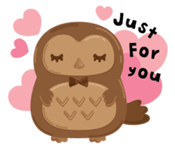 Squly & Friends: Love sticker #5369224
