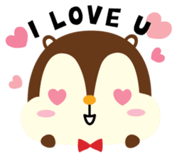 Squly & Friends: Love sticker #5369225