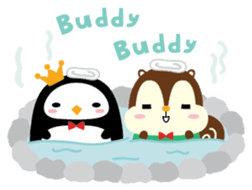 Squly & Friends: Love sticker #5369230