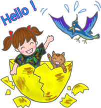 cat and girl part 4 sticker #5369652