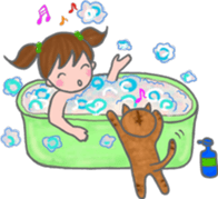 cat and girl part 4 sticker #5369671