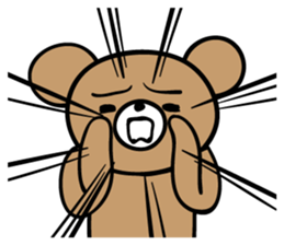 Bear and friend's happy day 2 sticker #5369997