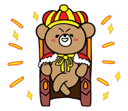 Bear and friend's happy day 2 sticker #5370004