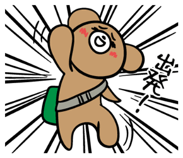 Bear and friend's happy day 2 sticker #5370005