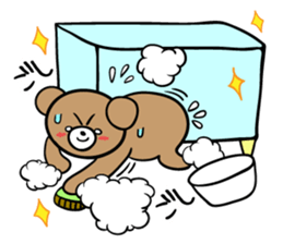 Bear and friend's happy day 2 sticker #5370006