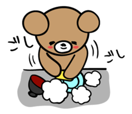 Bear and friend's happy day 2 sticker #5370008