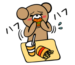 Bear and friend's happy day 2 sticker #5370019