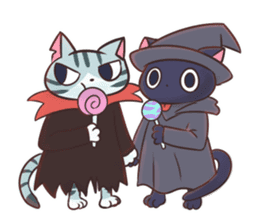 STRAYCATS in fall and winter sticker #5370740