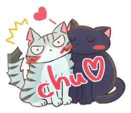 STRAYCATS in fall and winter sticker #5370755