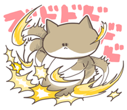 cat at will! sticker #5370775