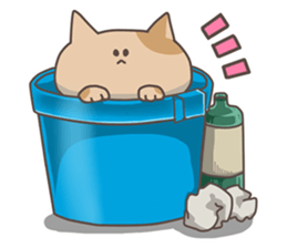 cat at will! sticker #5370783