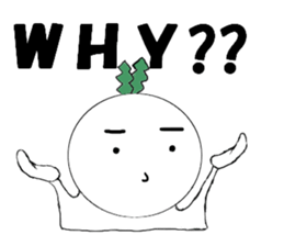 HEY turnip sticker #5371278